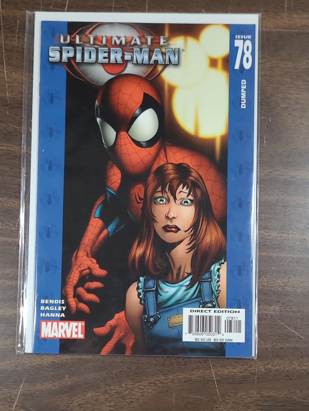 Marvel Ultimate Spider-Man Comic Book #78 Dumped